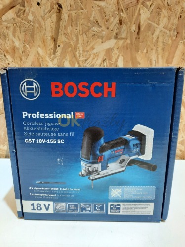Auction Bosch Akumulátorová kmitací pila GST 18V-155 SC image