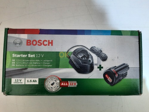 Auction BOSCH startovací sada 12 V, kompatibilní se všemi 12V akumulátory Home & Garden image