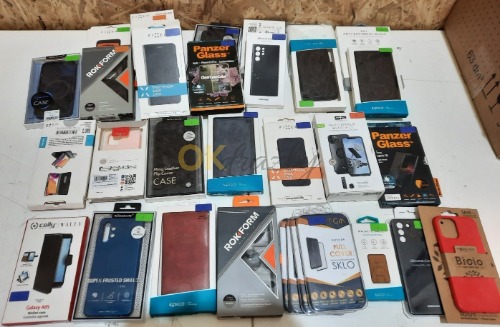 Auction Mix krytů a ochranných skel na různé modely telefonů viz foto - 31 ks image