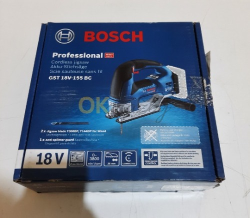 Auction Bosch Akumulátorová kmitací pila GST 18V-155 BC image