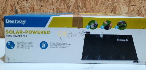Auction Bestway Solární bazénový ohřev k bazénu 110 x 171 cm image