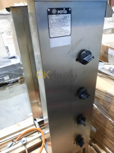 Auction POTIS Plynový gril na kebab/gyros GD4-S značkový TOP image