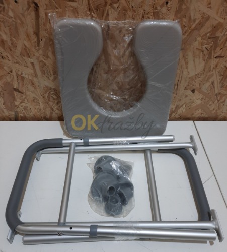 Auction Zvýšené toaletní sedátko s bočními opěrkami zdravotní pomůcka image