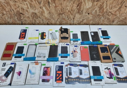 Auction Mix krytů a ochranných skel na různé modely telefonů viz foto - 31 ks image