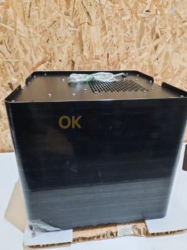 Auction Klarstein Futurelight Smart Ostrůvkový odsavač par Recirkulace 420m³/h LED nerezová ocel image