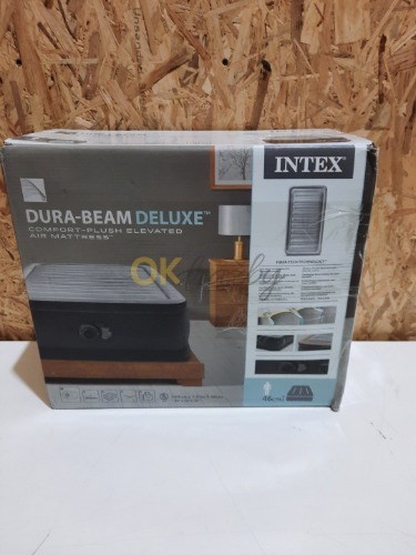 Auction Nafukovací postel Dura-Beam Deluxe Series Comfort-Plush Elevated Twin 191 x 99 x 46 cm image