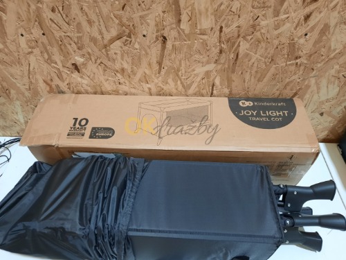 Auction KINDERKRAFT Postýlka cestovní Joy Light grey image