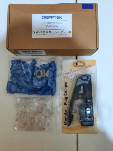 Auction Krimpovací kleště – nástroj pro ethernetové konektory Cat7, Cat5/6 image