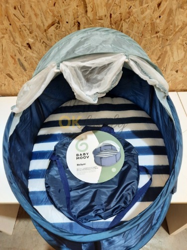 Auction Skládací postýlka Babymoov Babyni 2v1 Mariniere image