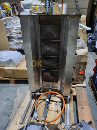Auction POTIS Plynový gril na kebab/gyros GD4-S značkový TOP image