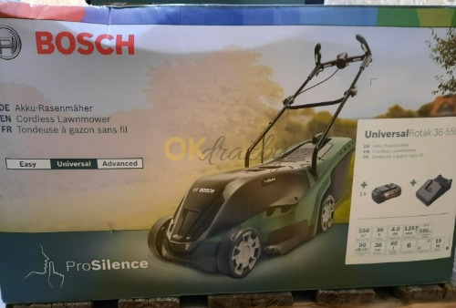 Auction Bosch Akumulátorová rotační sekačka UniversalRotak 36-550 image