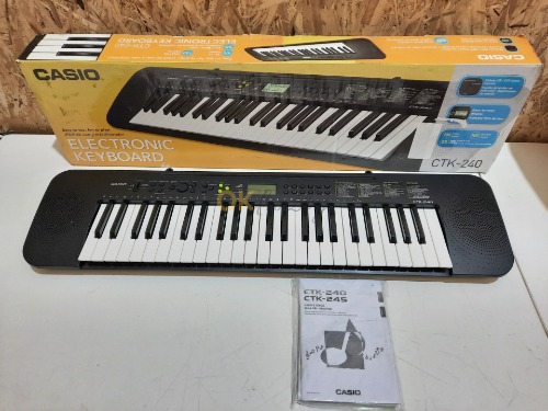 Auction Elektronické klávesy CASIO CTK-240 image