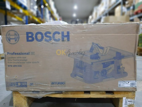 Auction Bosch Professional Akumulátorová stolní pila BITURBO GTS 18V-216 image