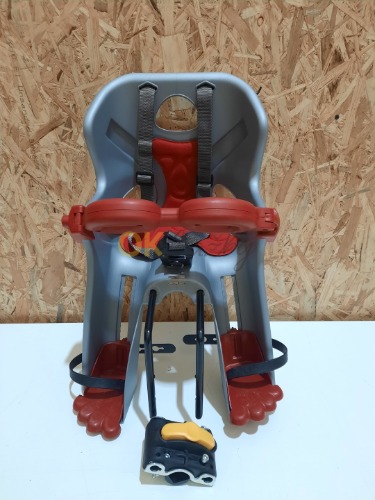 Auction Dětská sedačka na kolo Bellelli FRECCIA, šedá max 15 kg image