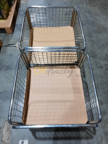 Auction Drátěné hrabací koše - 2 ks image