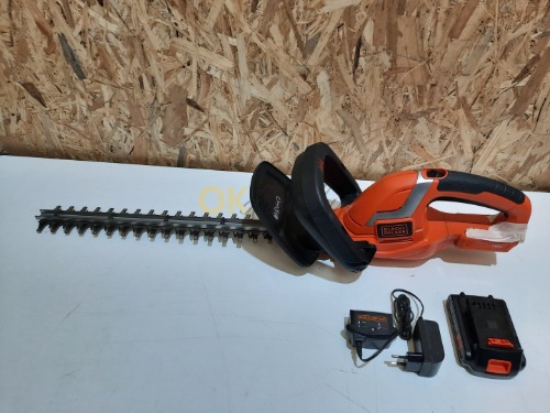 Auction BLACK+DECKER Aku nůžky na živý plot 18V, 45cm,  GTC1845L image