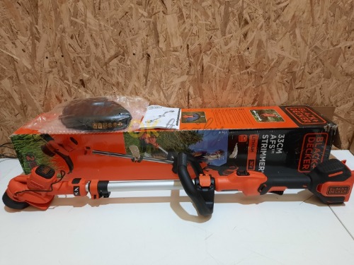 Auction BLACK+DECKER - 36V AKU strunová sekačka, záběr 33 cm, bez baterie a nabíječky BCSTA536B-XJ image