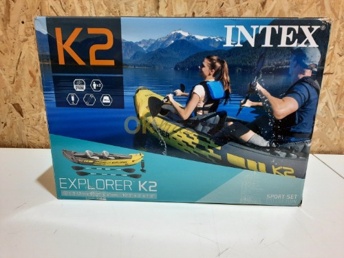 Auction Intex 68307 Nafukovací kajak Explorer K2 - 312 x 91 x 51 cm image