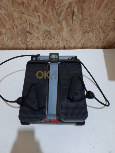 Auction Sunny Health & Fitness Mini Stepper s odporovými pásy image