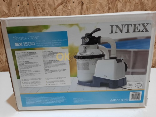 Auction Písková filtrace INTEX 4 m³/h – pro bazény do 24 m³ image