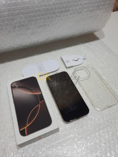 Auction iPhone 16 Pro 5G 256GB, pouštní titan, hezký, záruka, TOP! image