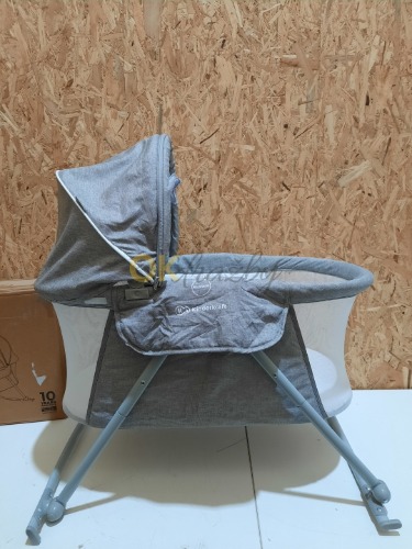 Auction Kinderkraft Postýlka dětská 3v1 Lovi Gray image