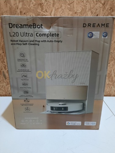 Auction Robotický vysavač Dreame D20 Ultra Bílý image