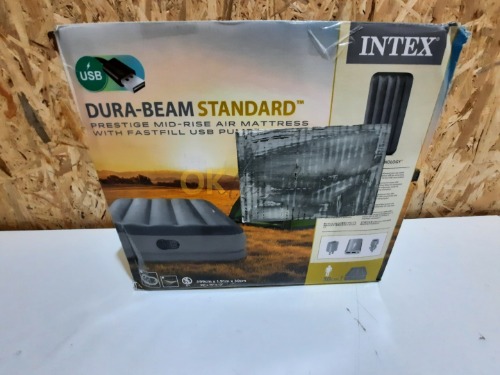 Auction Nafukovací postel Dura-Beam STANDART 99 cm x 1,91 m x 30 cm. image