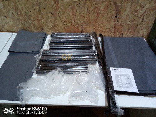 Auction SONGMICS Látková šatní skříň LSF03/003 - šedá image