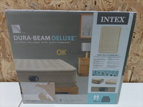 Auction Intex 64428 Nafukovací matrace s pumpou 152 x 203 x 46 cm image