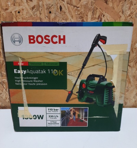 Auction Bosch Home and Garden EasyAquatak 110 vysokotlaký čistič - vapka 110 bar na studenou vodu image