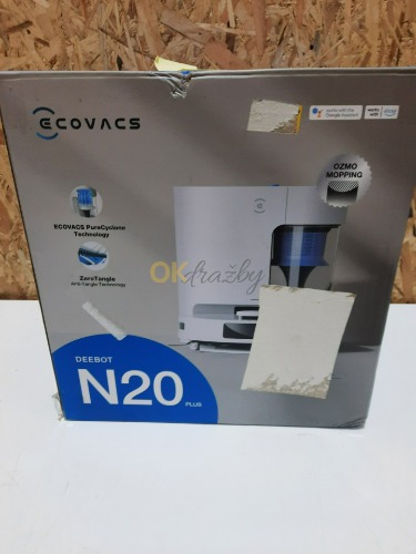 Auction Robotický vysavač ECOVACS DEEBOT N20 PLUS White image