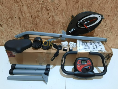 Auction Skládací domácí trenažér Ultrasport - Černý image