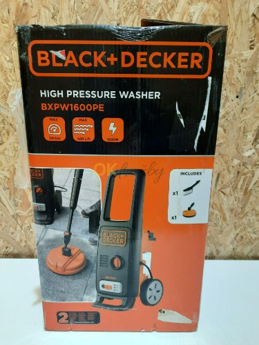 Auction Vysokotlaký čisticí stroj včetně příslušenství Black + Decker BXPW1500PE image