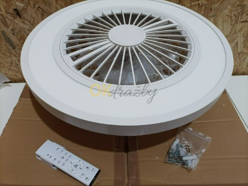 Auction LED stropní ventilátor se světly a dálkovým ovládáním image