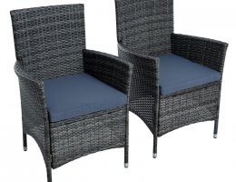 Auction 2ks nové zahradní židle Estexo - ratan, UVP 4 300,- image