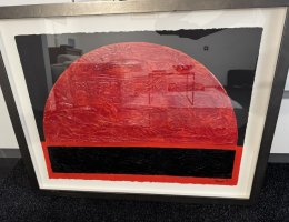 Auction Obraz - signováno Pim Lenos, 2009, 93x70cm, kombinovaná technika image