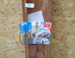 Auction Výsuvná psí brána maxxpro Dog Guard Dřevo - Hnědá image