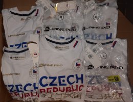 Auction ALPINE PRO tričko Ayuma bílá - 90 kusů TOP! Rarita image