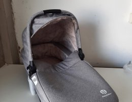 Auction Korba ke kočárku Petite&Mars, šedá barva image