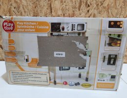 Auction Dřevěná kuchyňka pro děti na hraní + doplňky světlo zvuk PLAYTIVE image