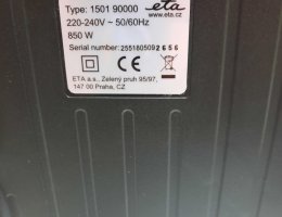 Auction Podlahový vysavač ETA Manoa 1501 90010 modrý image