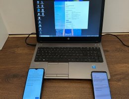 Auction Notebook HP ProBook Intel Core i5/8GB/256GB, Samsung S9 + A10(google účet) image