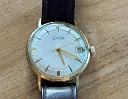 Auction Hodinky Zentra - 60-70. léta, mechanické, zlacené, pánské image